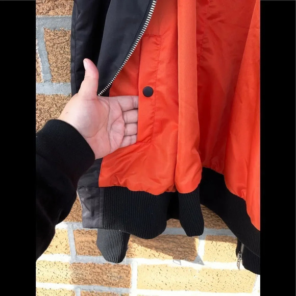 DANIEL PATRICK los angeles Cold Shoulder Bomber Large - Picture 13 of 15